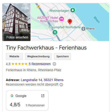 Fewo Website Lokales SEO