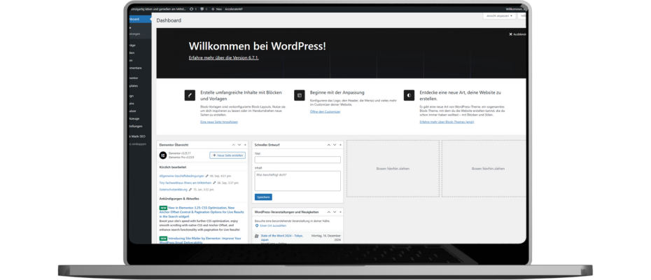 WordPress als CMS für Fewo Website